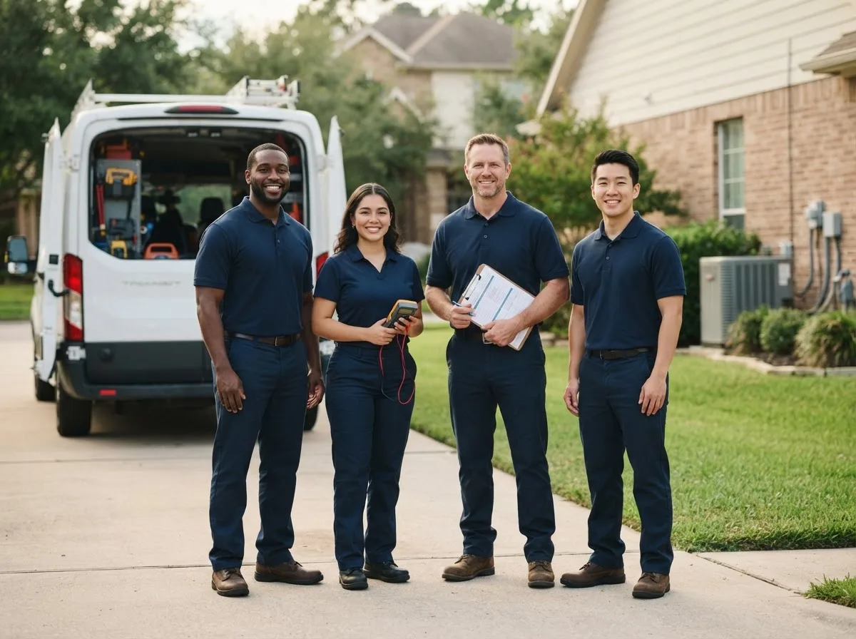 Certified HVAC technician near Hempstead, TX